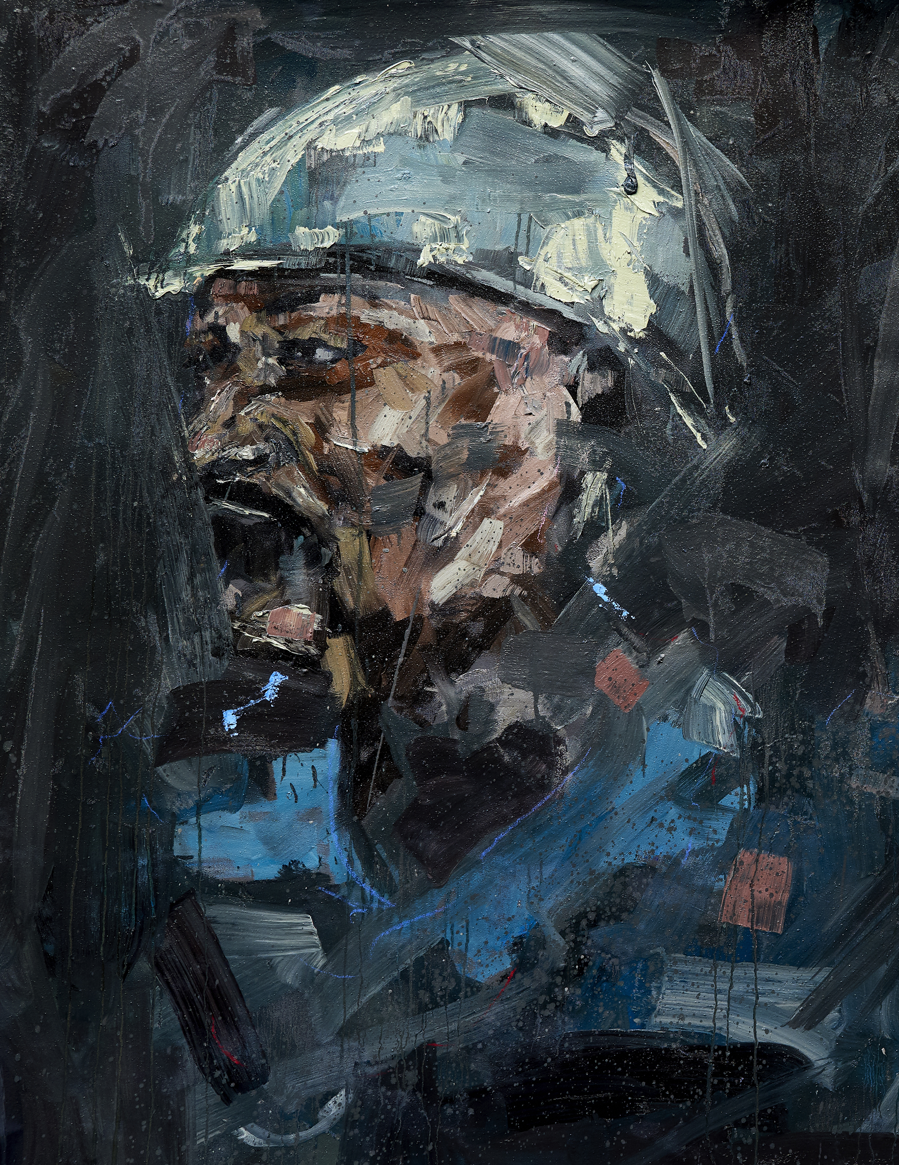 Mine Rat _ 1000x1300mm _ Acrylic on canvas