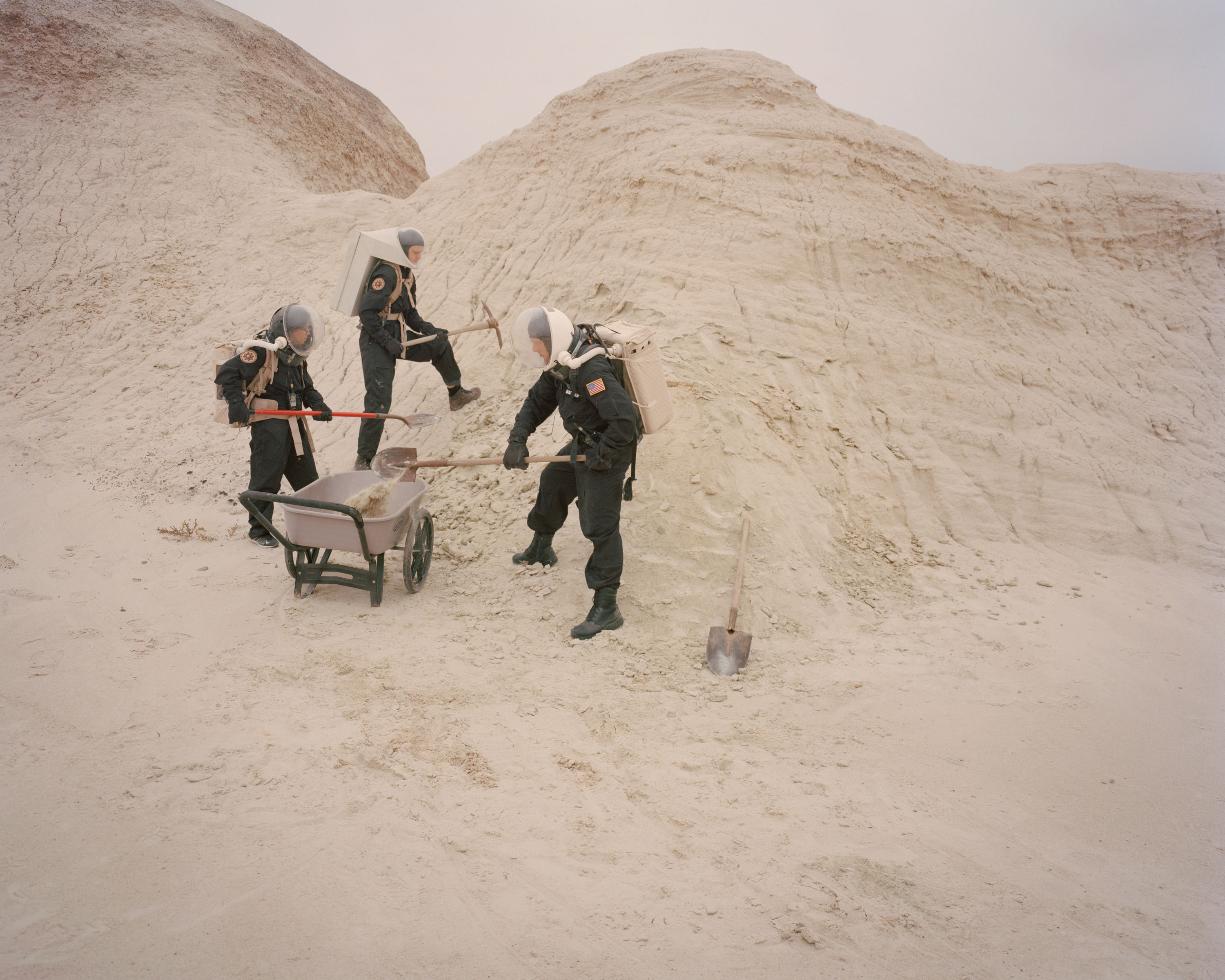 Cassandra Kloss_EVA_Working from the series Mars on Earth, 2017