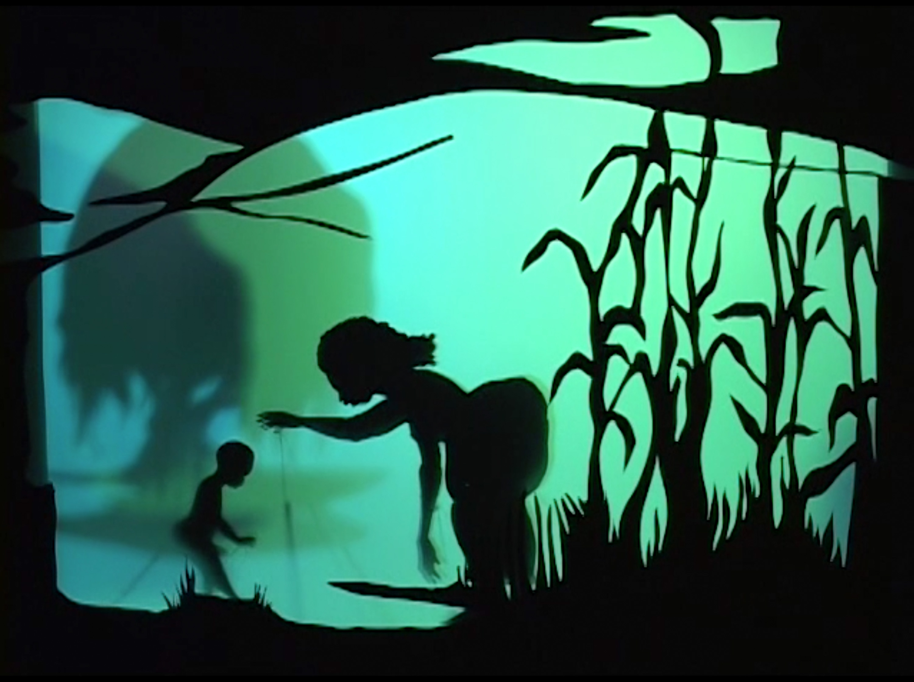 Kara Walker ...calling to me from the angry surface of some grey and thratening sea 2007