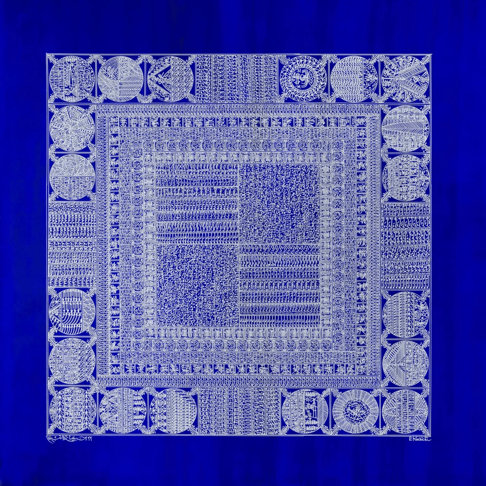 Celestial Blue Opens at October Gallery