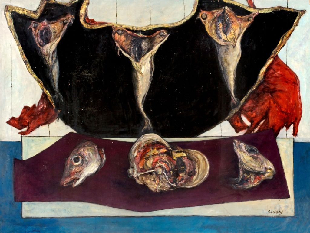 Sarah Lucas in exhibition of works