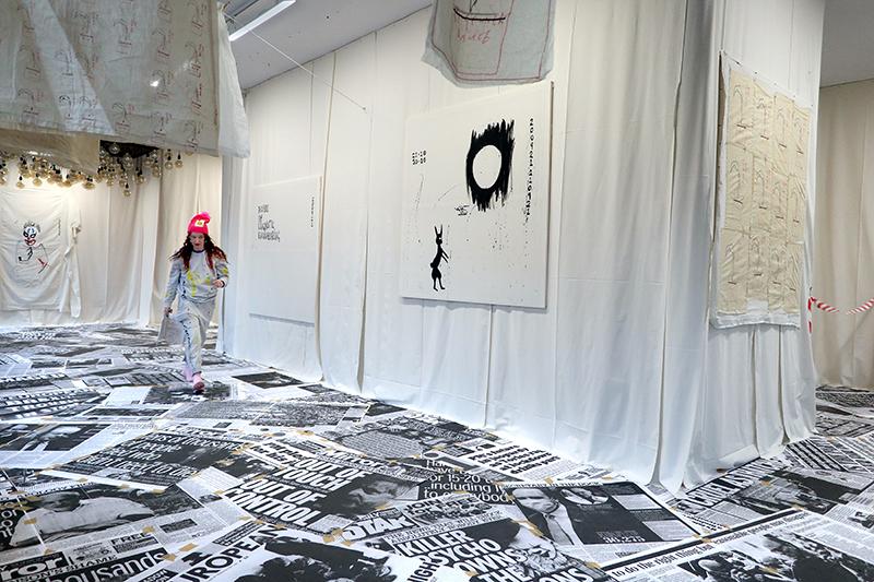 Delaine Le Bas at Tramway