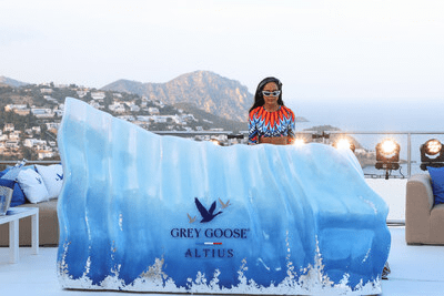  Celebrates Launch Of Luxury Vodka