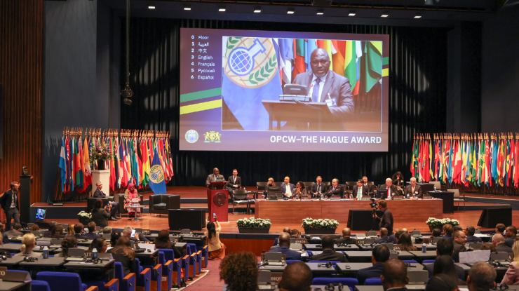 ‘OPCW-The Hague Award 2024’ on 25 November for a world free of chemical weapons