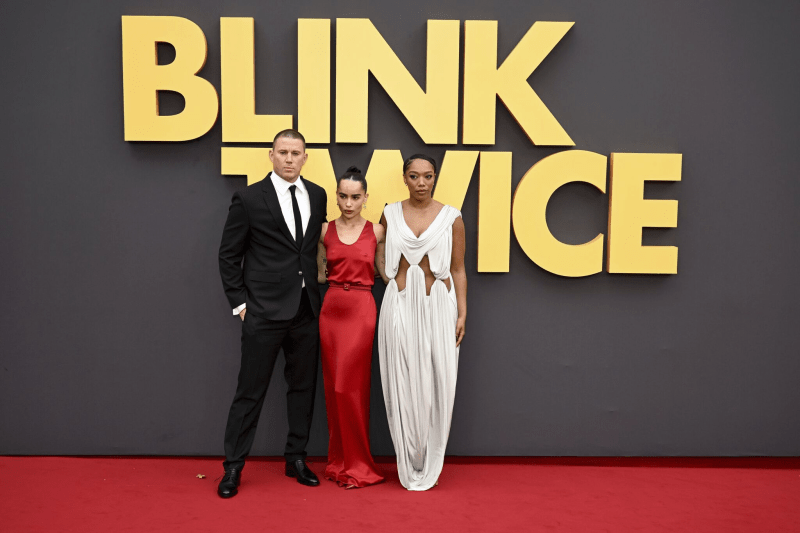 Red Carpet European Premiere Blink Twice Exclusive Images Zoe